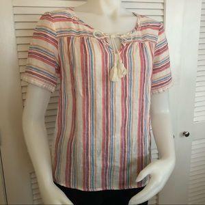 Lands End Linen Top